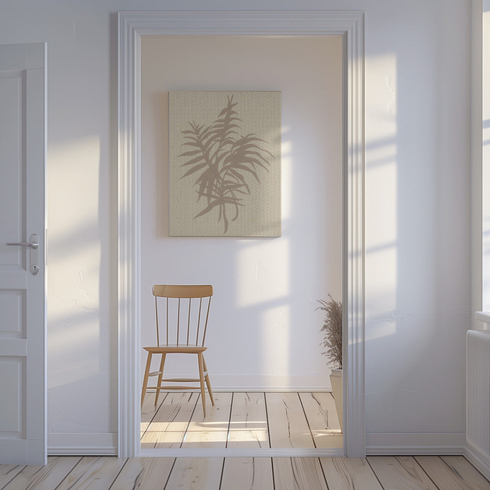 Plant Neutraal | Canvas