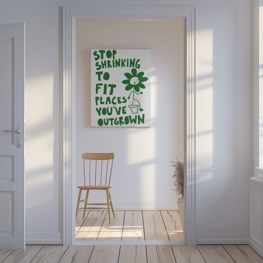 Stop met krimpen | Canvas