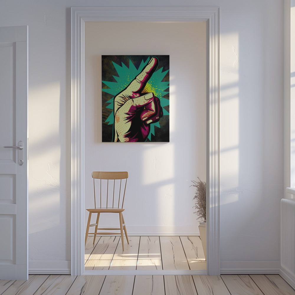 Levendige handgebaren | Canvas