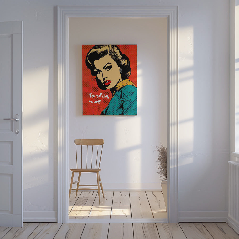 Retro Vertrouwen | Canvas