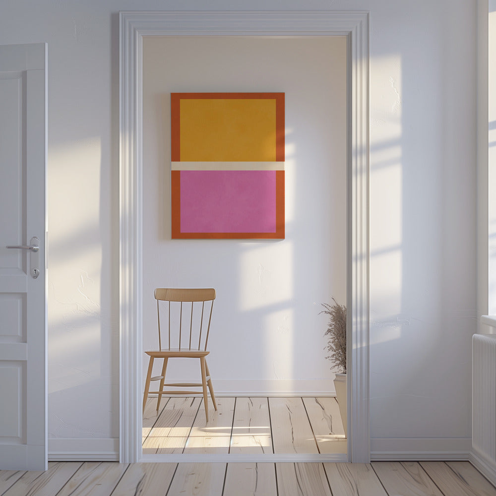 Gedurfde geometrische blokken | Canvas