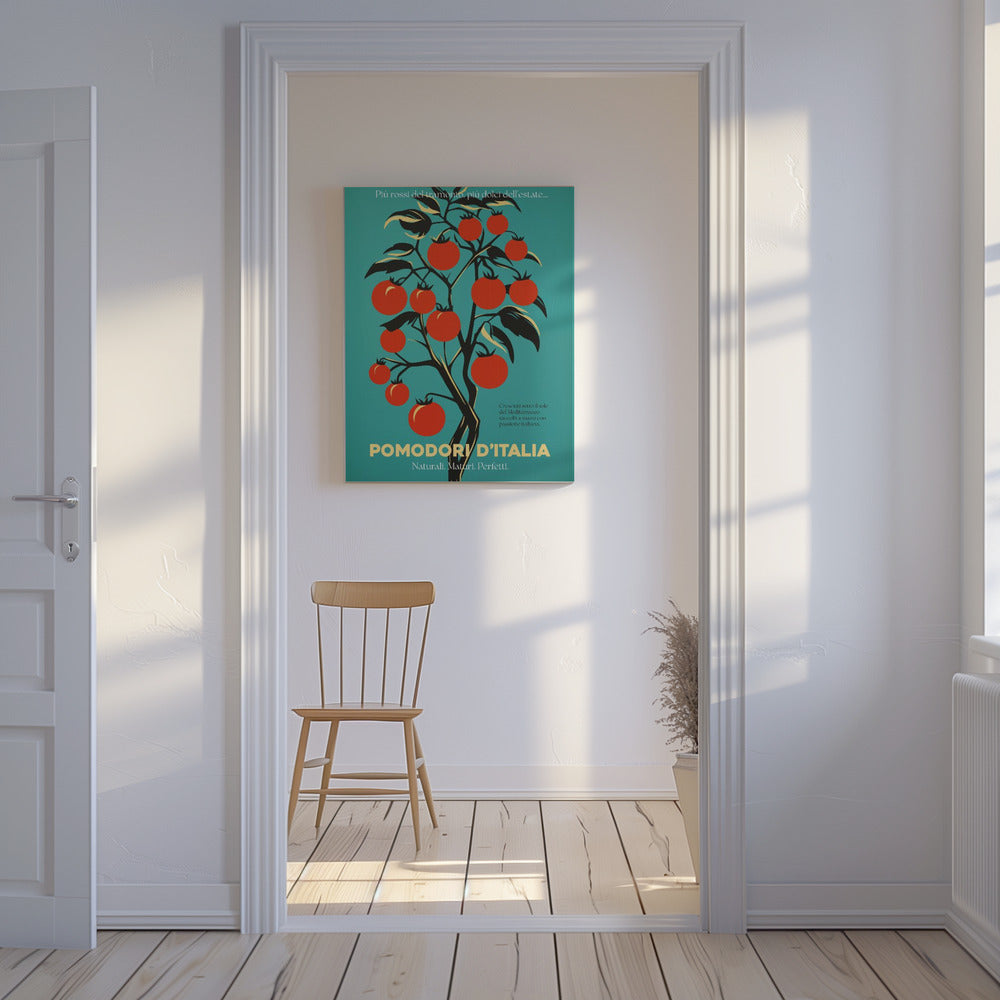 Levendige rode tomaten | Canvas