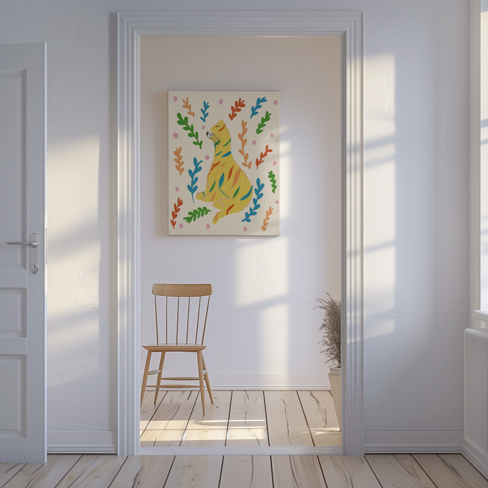 Colorful Bear Dance | Canvas