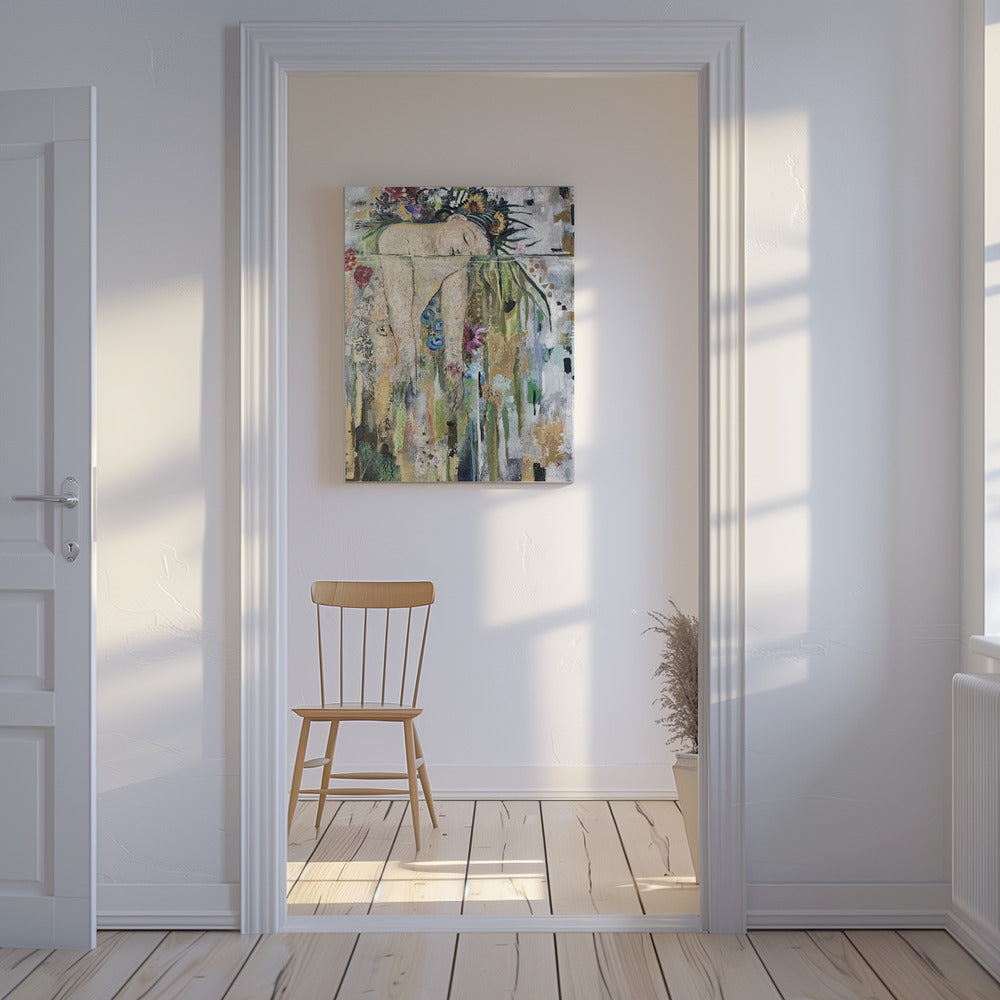 Zwevend in een droom | Canvas