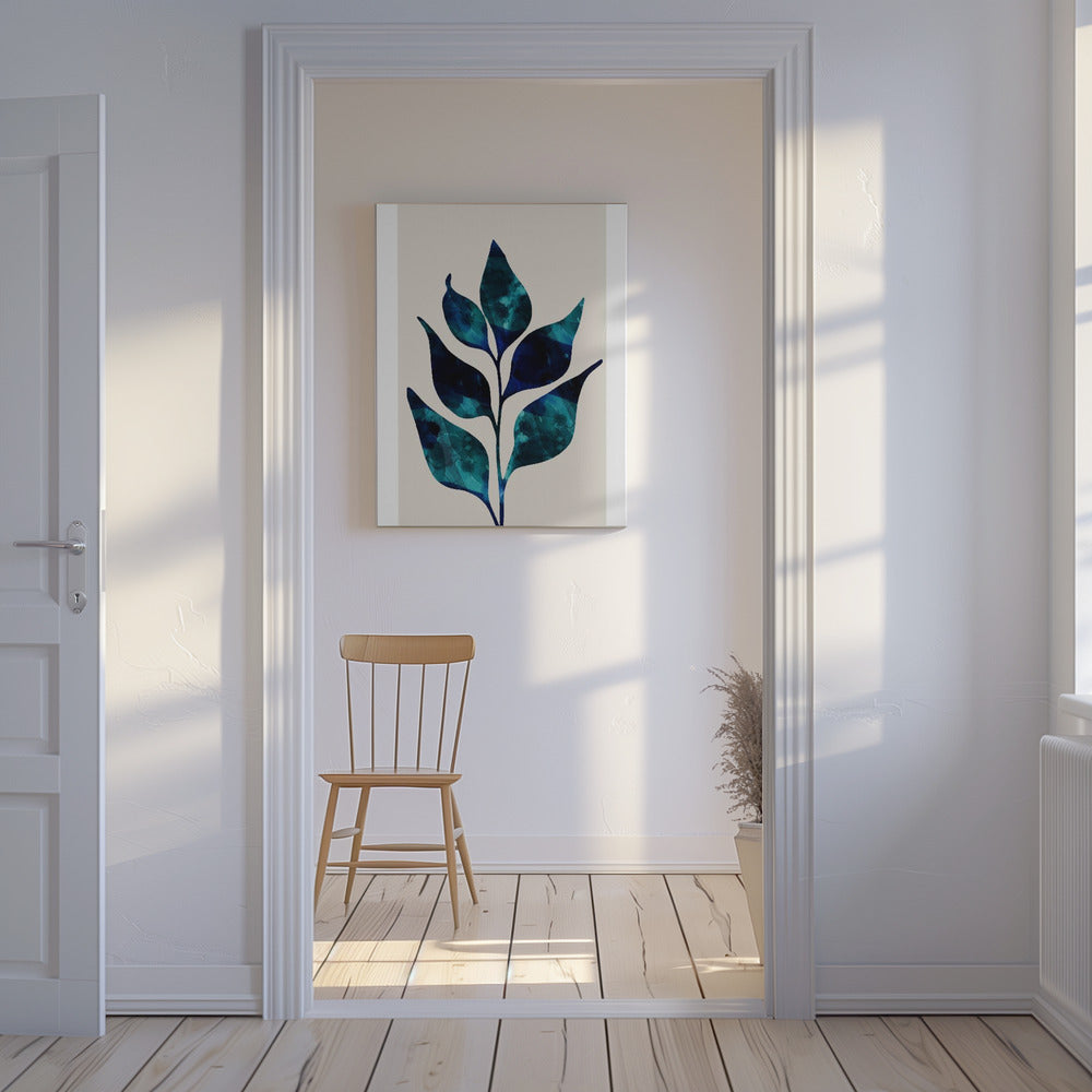 Teal Sprout-studie | Canvas