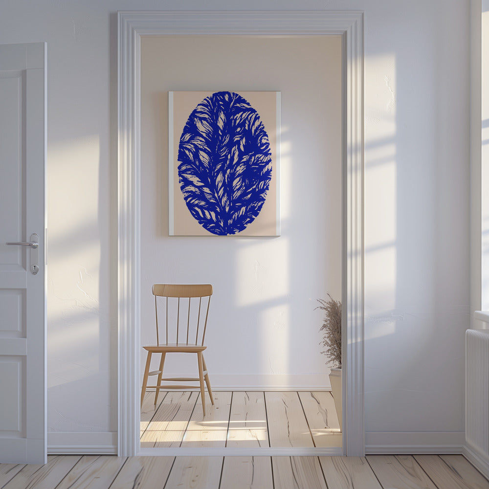 Indigo Bloom Bol | Canvas