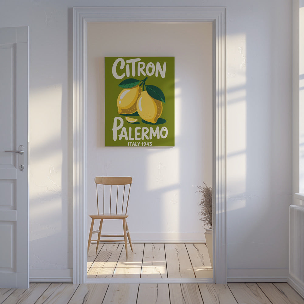 Citroenoogst | Canvas