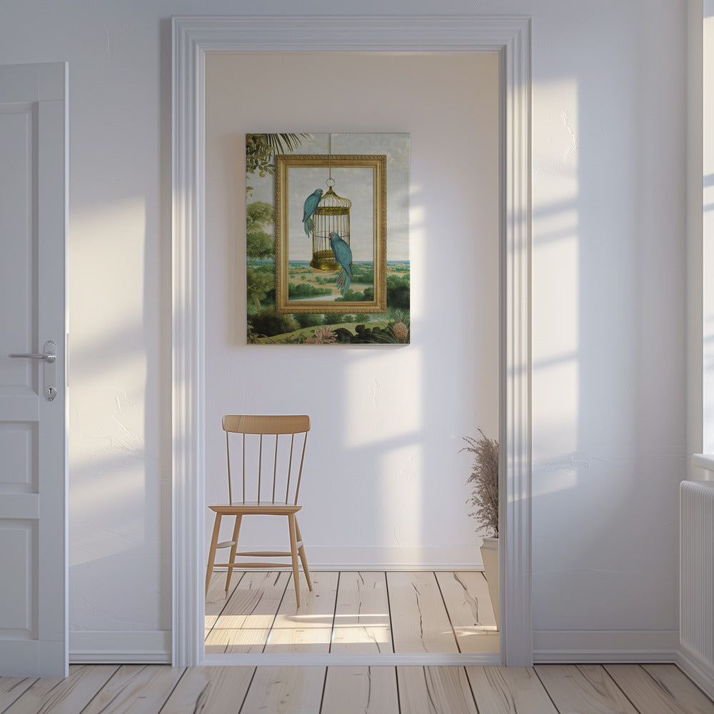 Het Gouden Uitzicht | Canvas