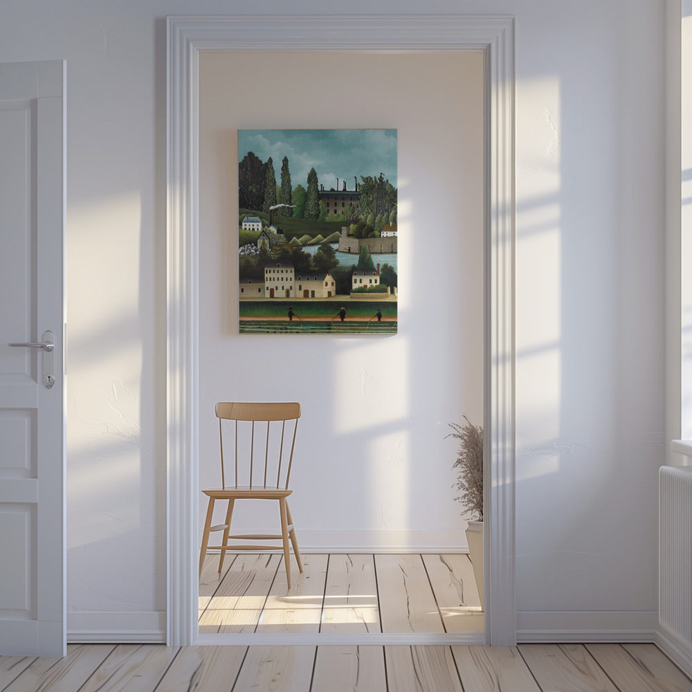Henri Rousseau Kunst Gecombineerd | Canvas