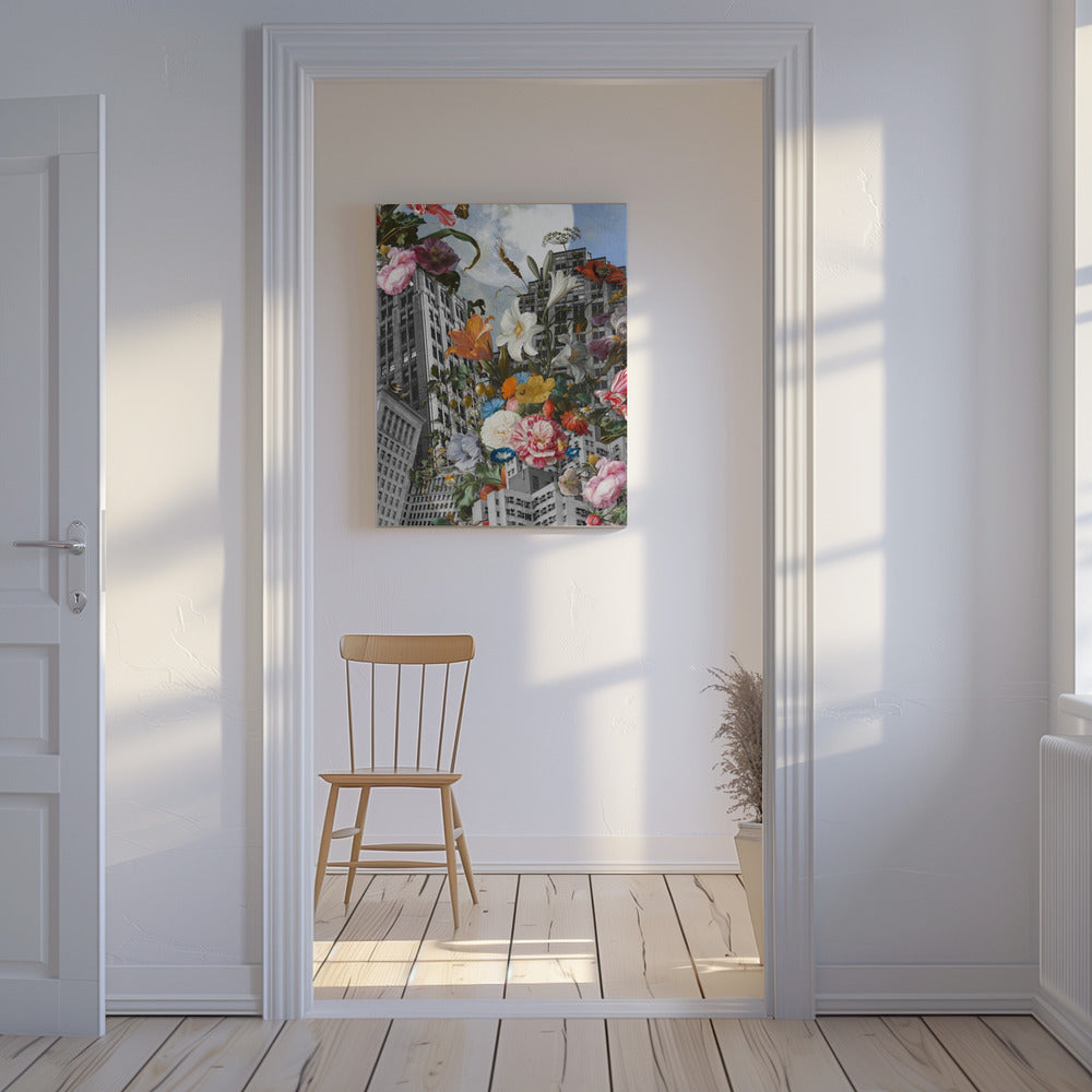 Stilleven van een grote stad | Canvas