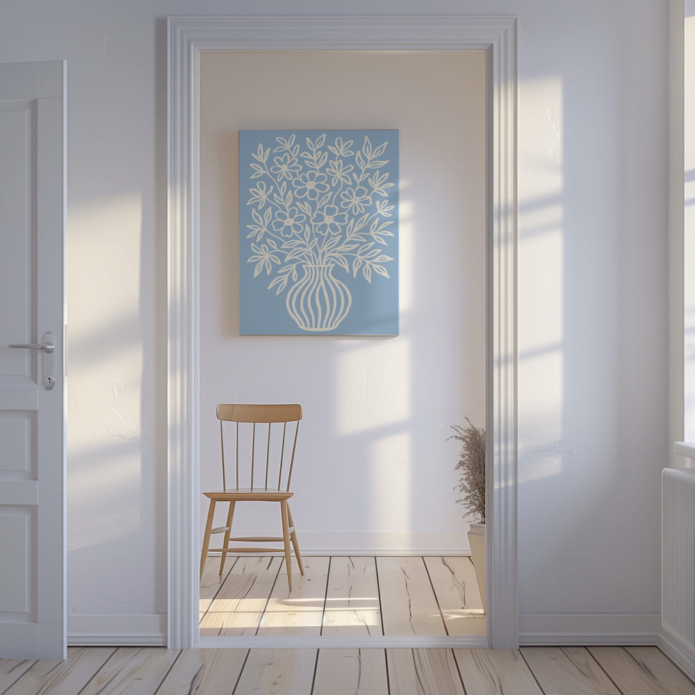 Bloemensereniteit | Canvas