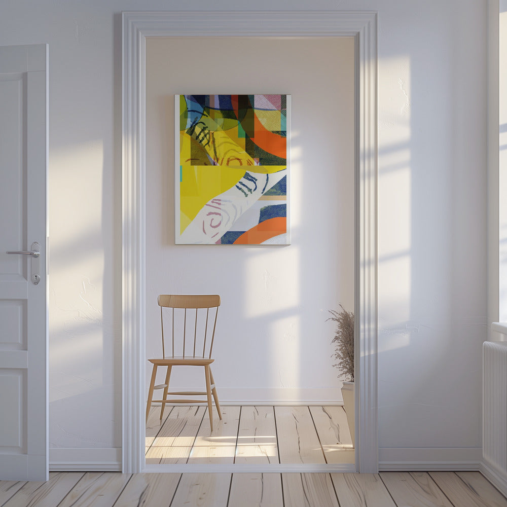 Vrolijke vormen | Canvas