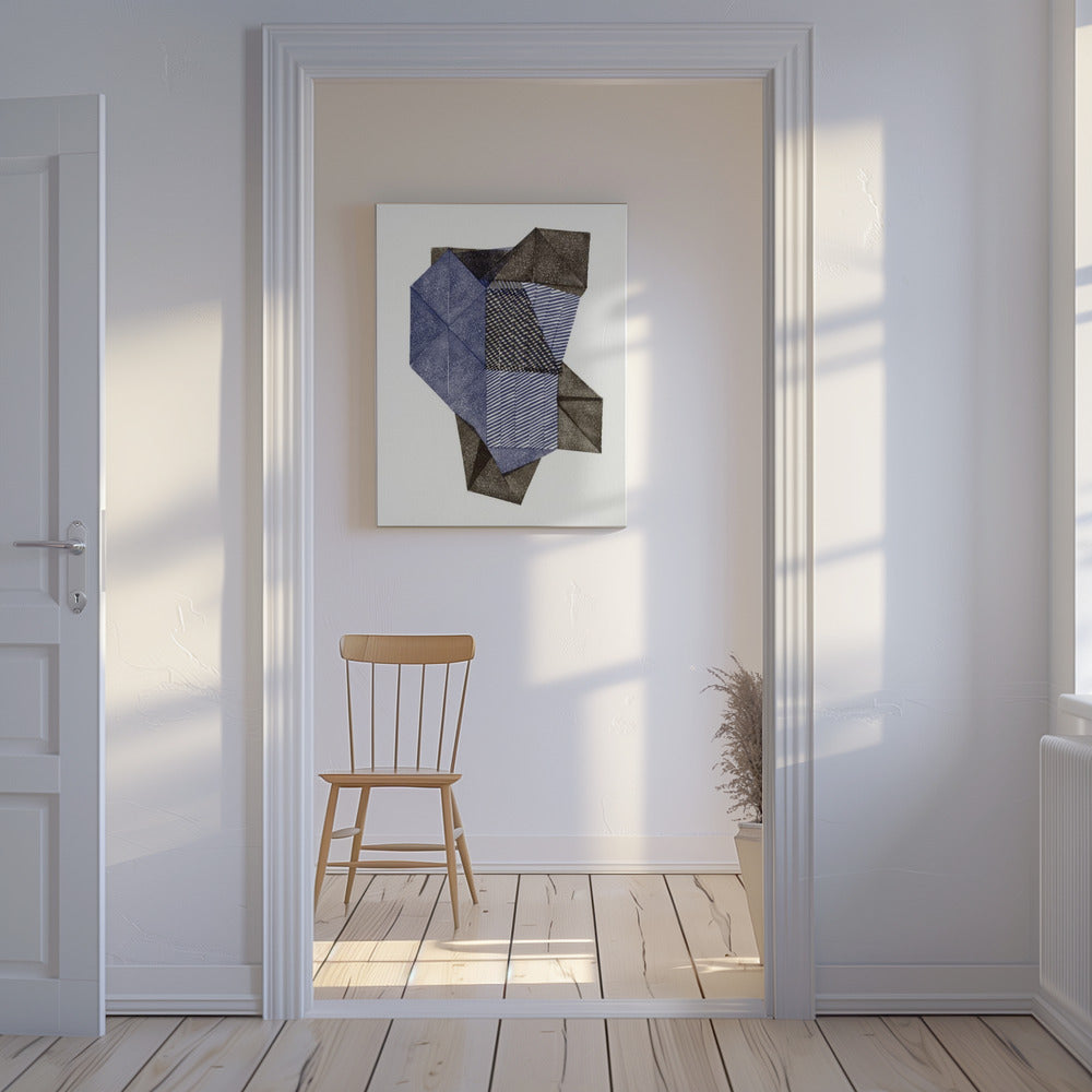 Veelhoekige vorm XV. | Canvas