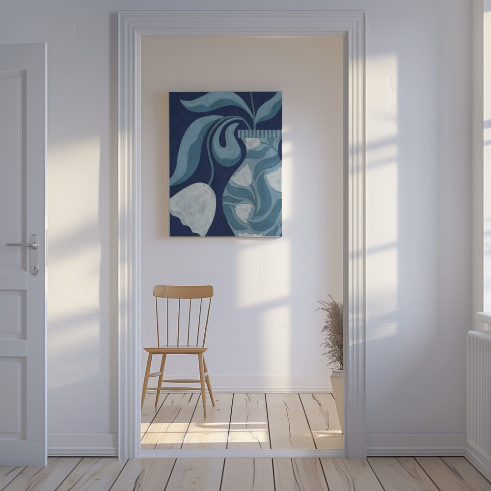 White Tulip Still Life | Canvas