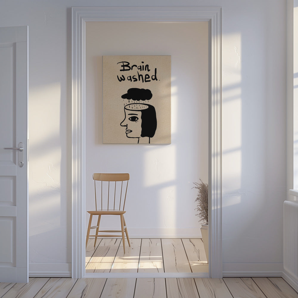Gehersenspoeld, schone gedachten, schone geest. | Canvas