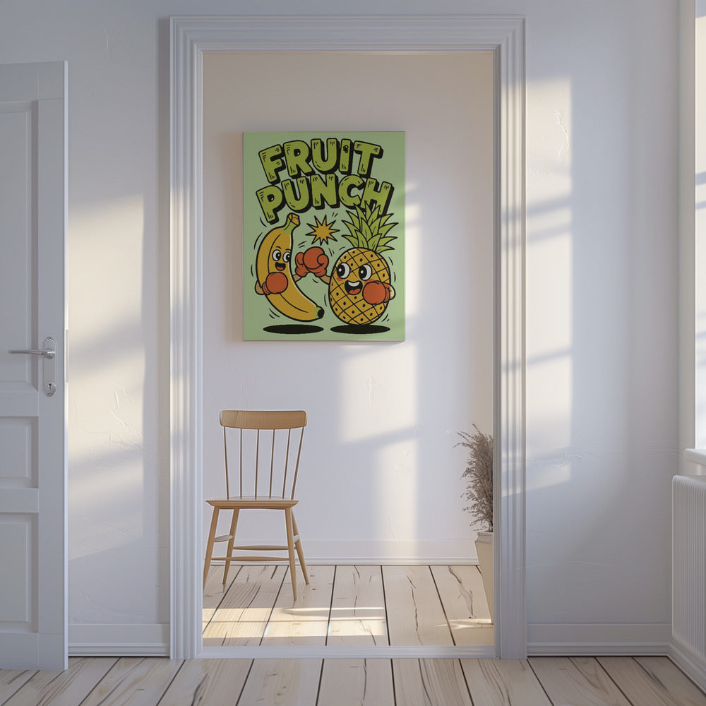 Fruit Punch Roze | Canvas
