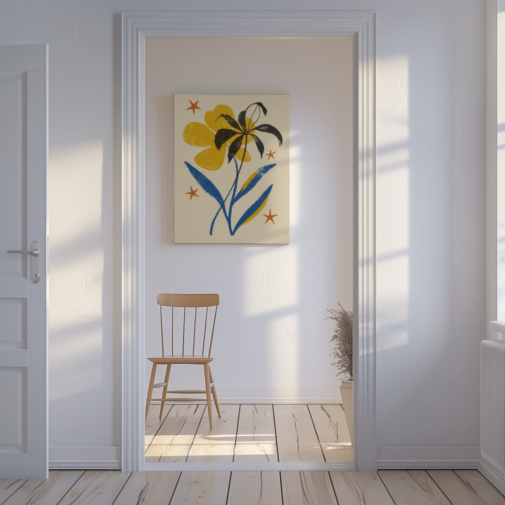 Sterrenbloemdans | Canvas