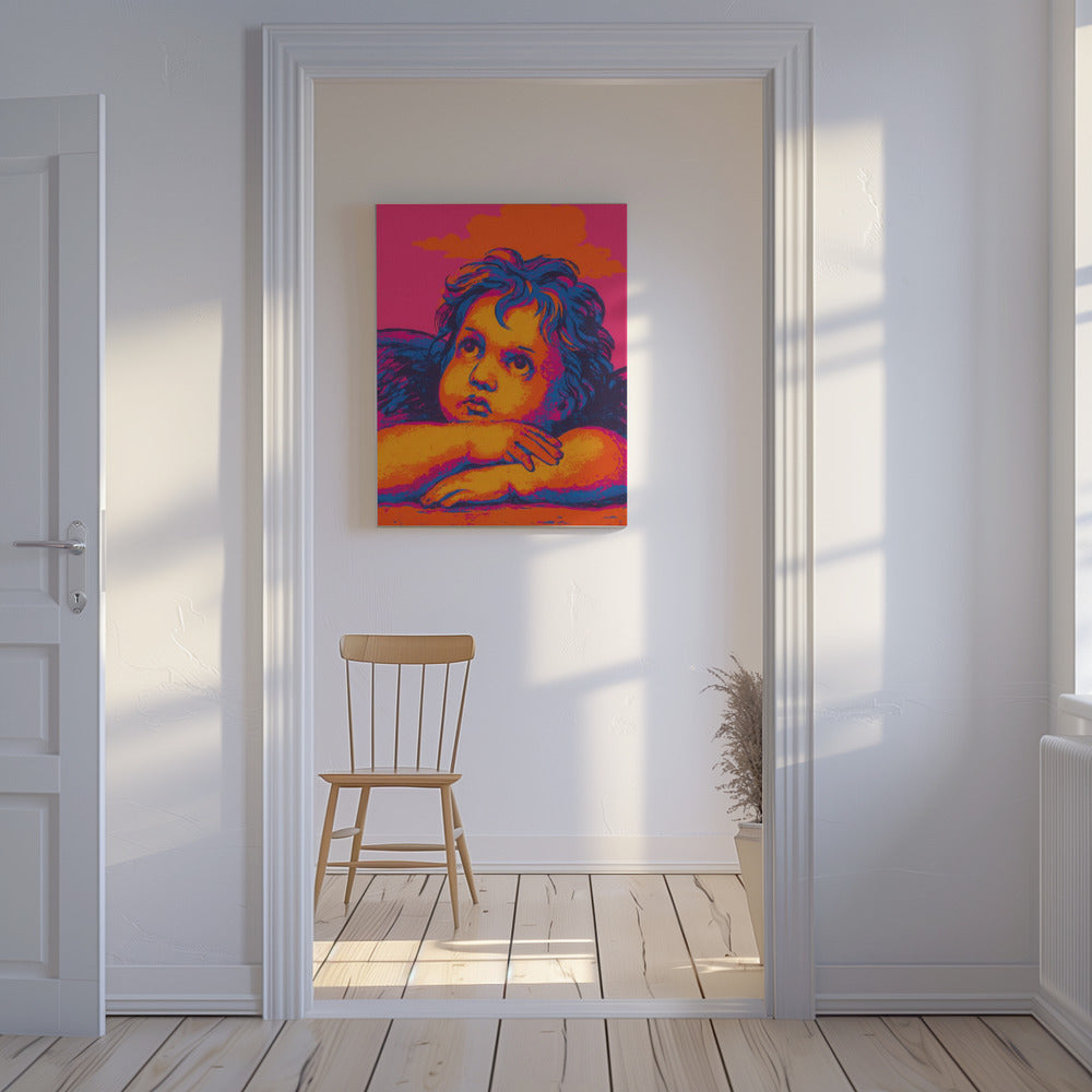 Levendige Cherubijndromen | Canvas