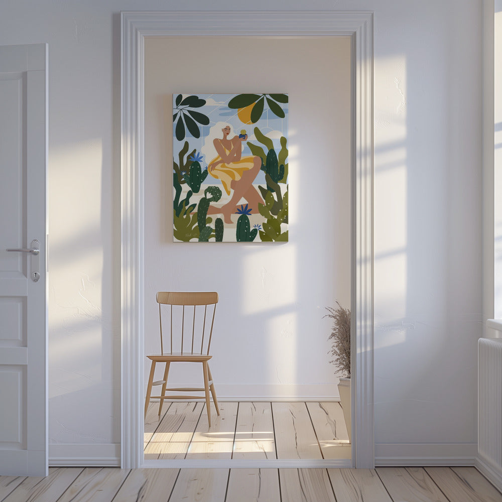Cactussenkas | Canvas