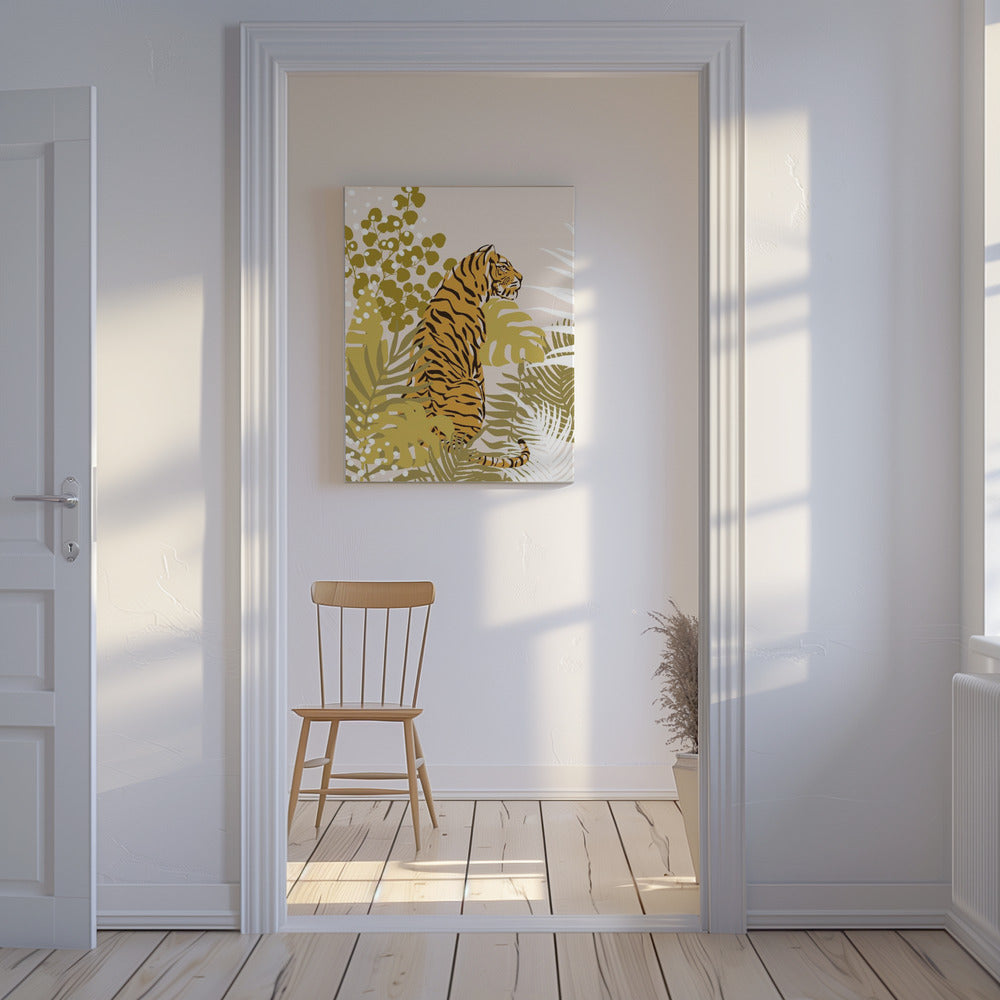 Tiger By Cats and Dotz 30 X 42 Inches | Canvas
