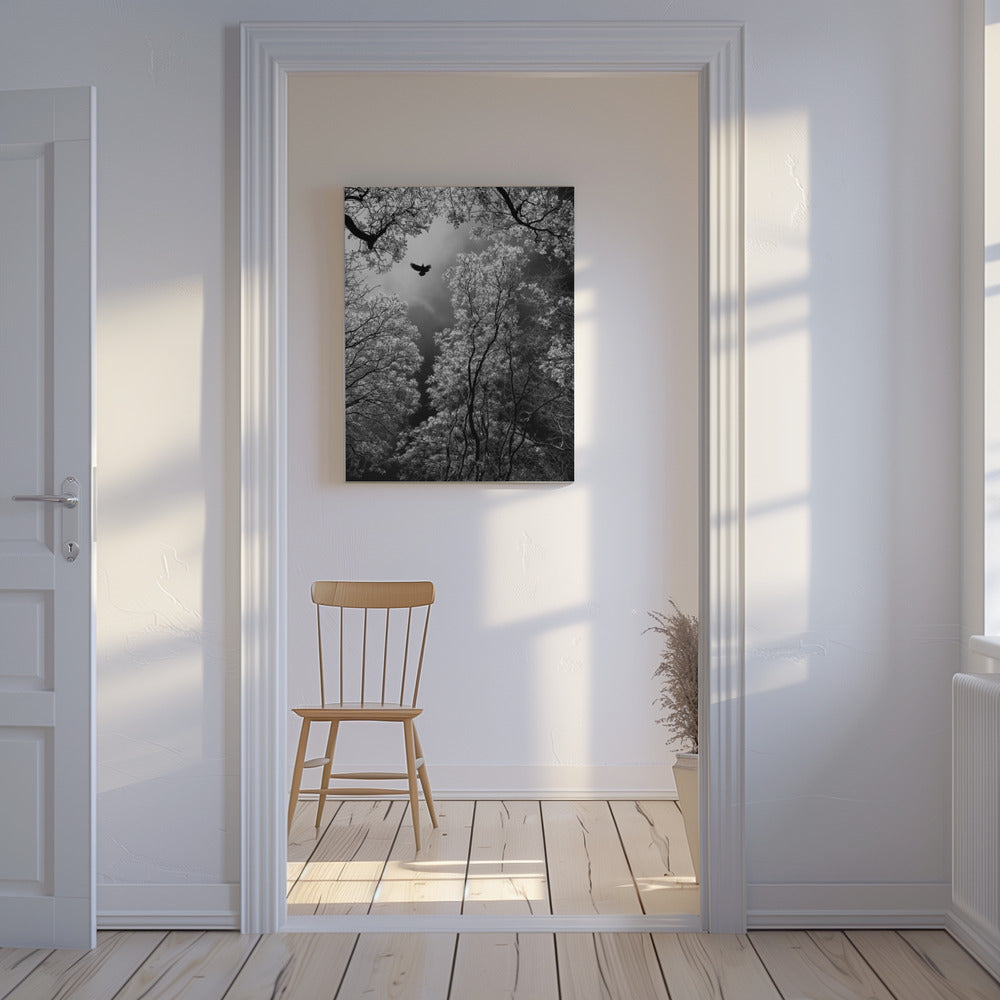 Vlucht | Canvas