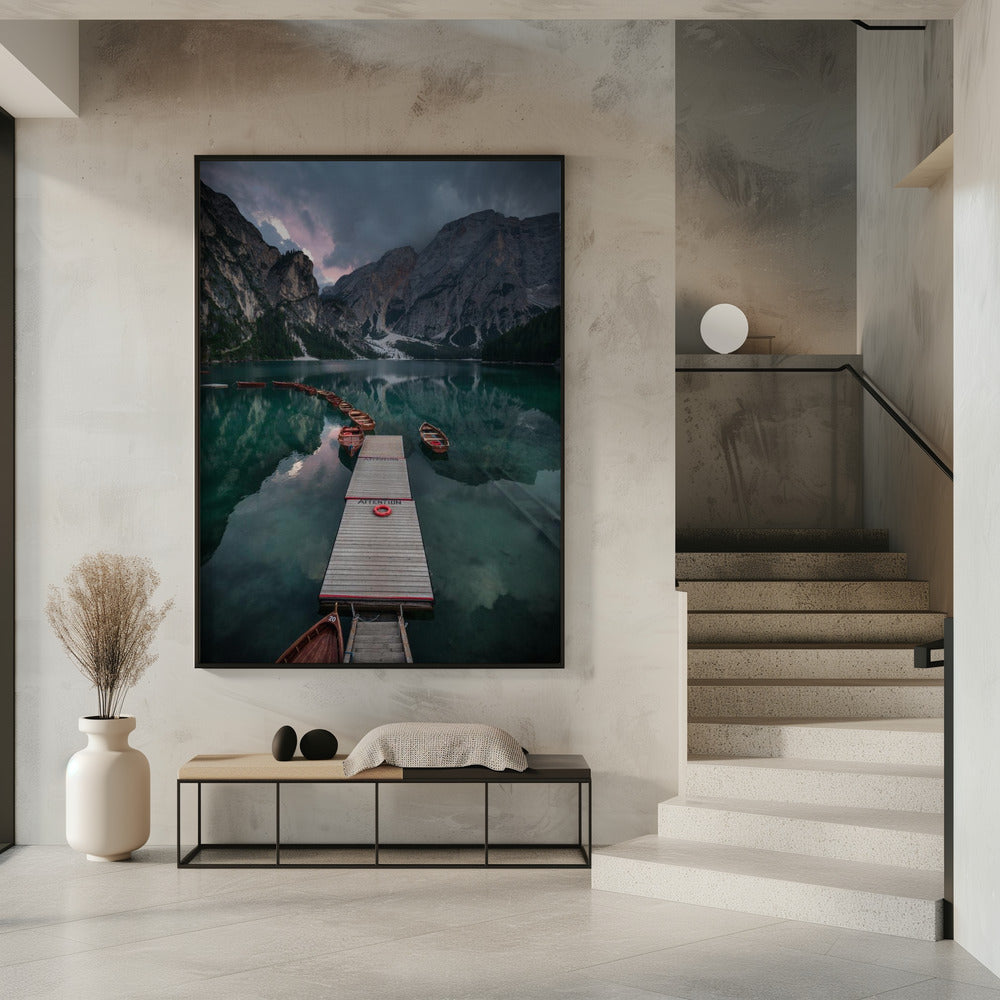 Braies-reflecties | Poster
