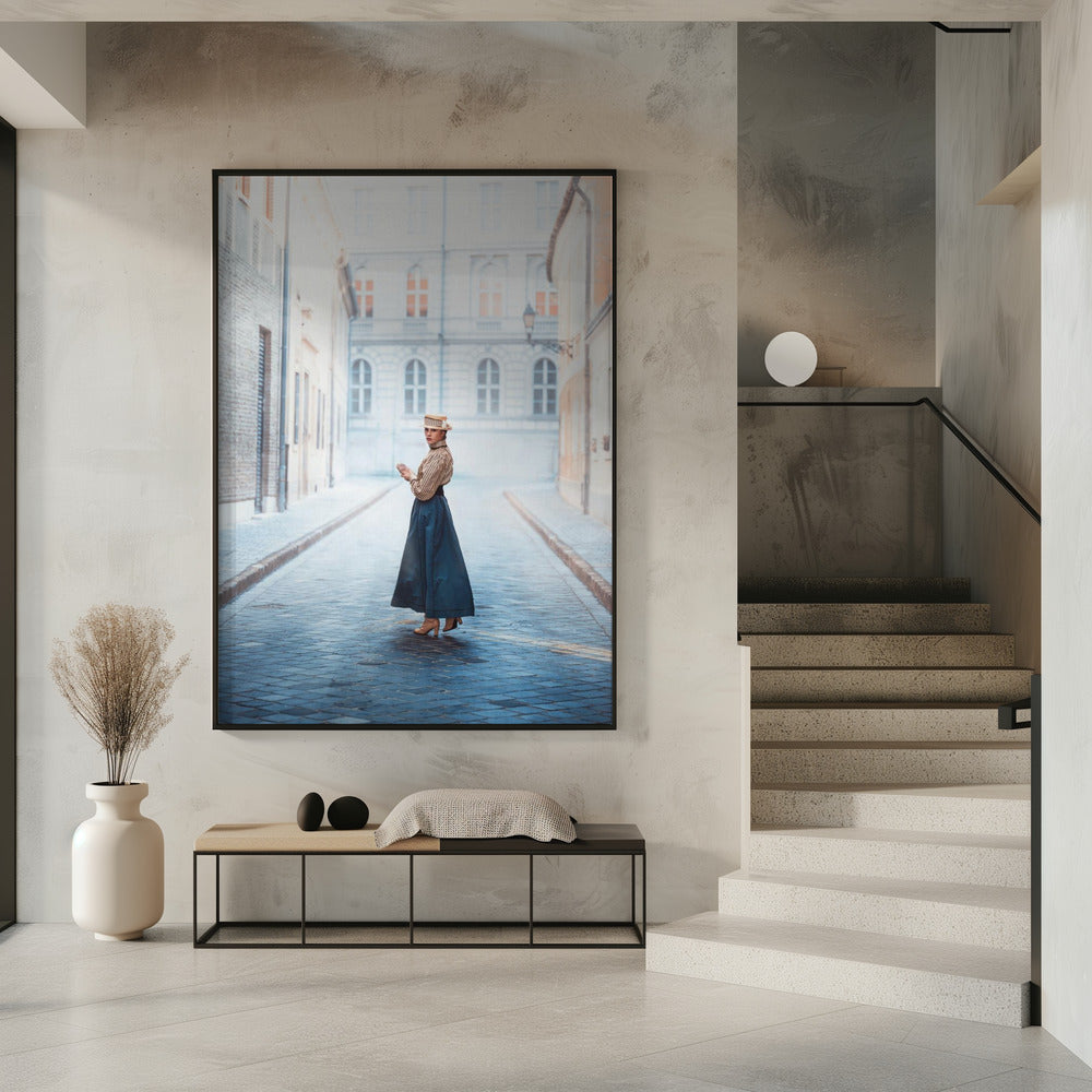 Eenzame wandeling | Poster