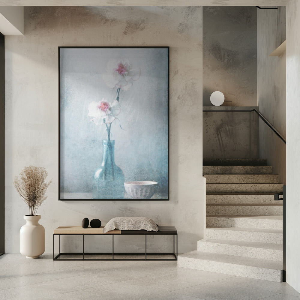 Vriendschap in bloemen | Poster