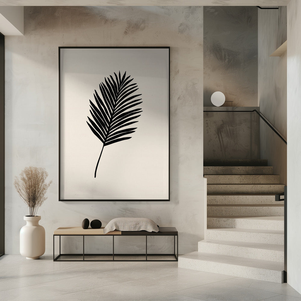 Zwarte Palm | Poster