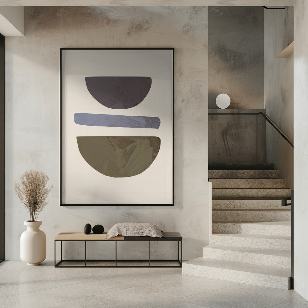 Collage 02 Beige | Poster