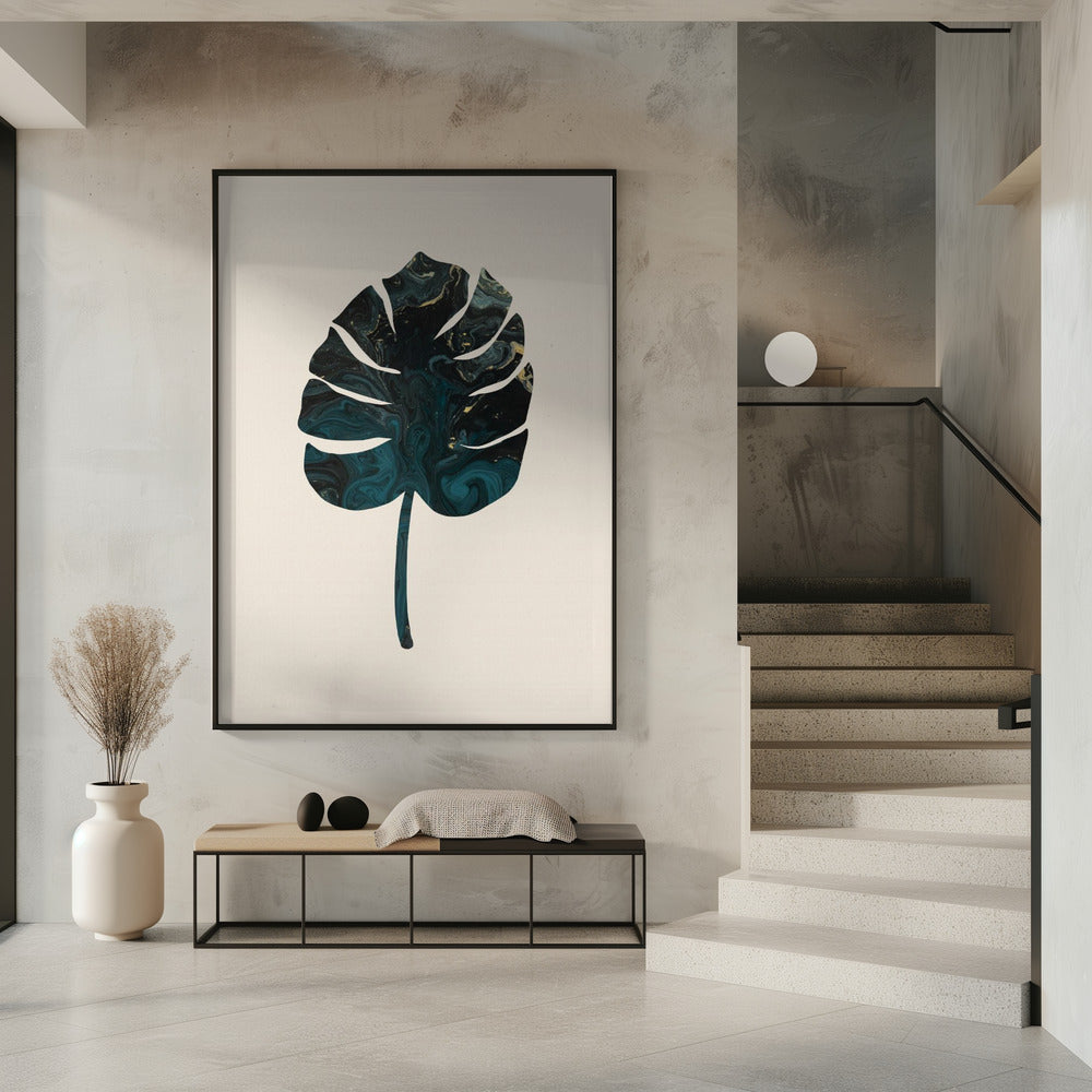 Monstera Marmergroen | Poster