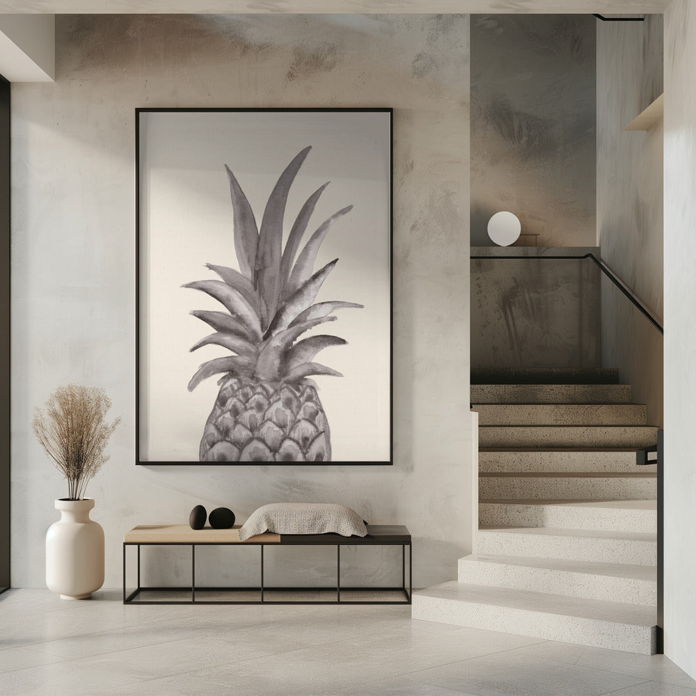 Inkt Ananas | Poster