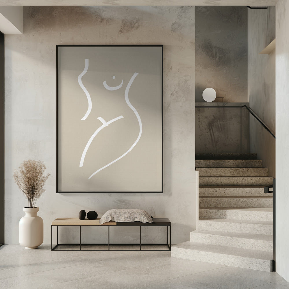 Body Sketch Zand | Poster