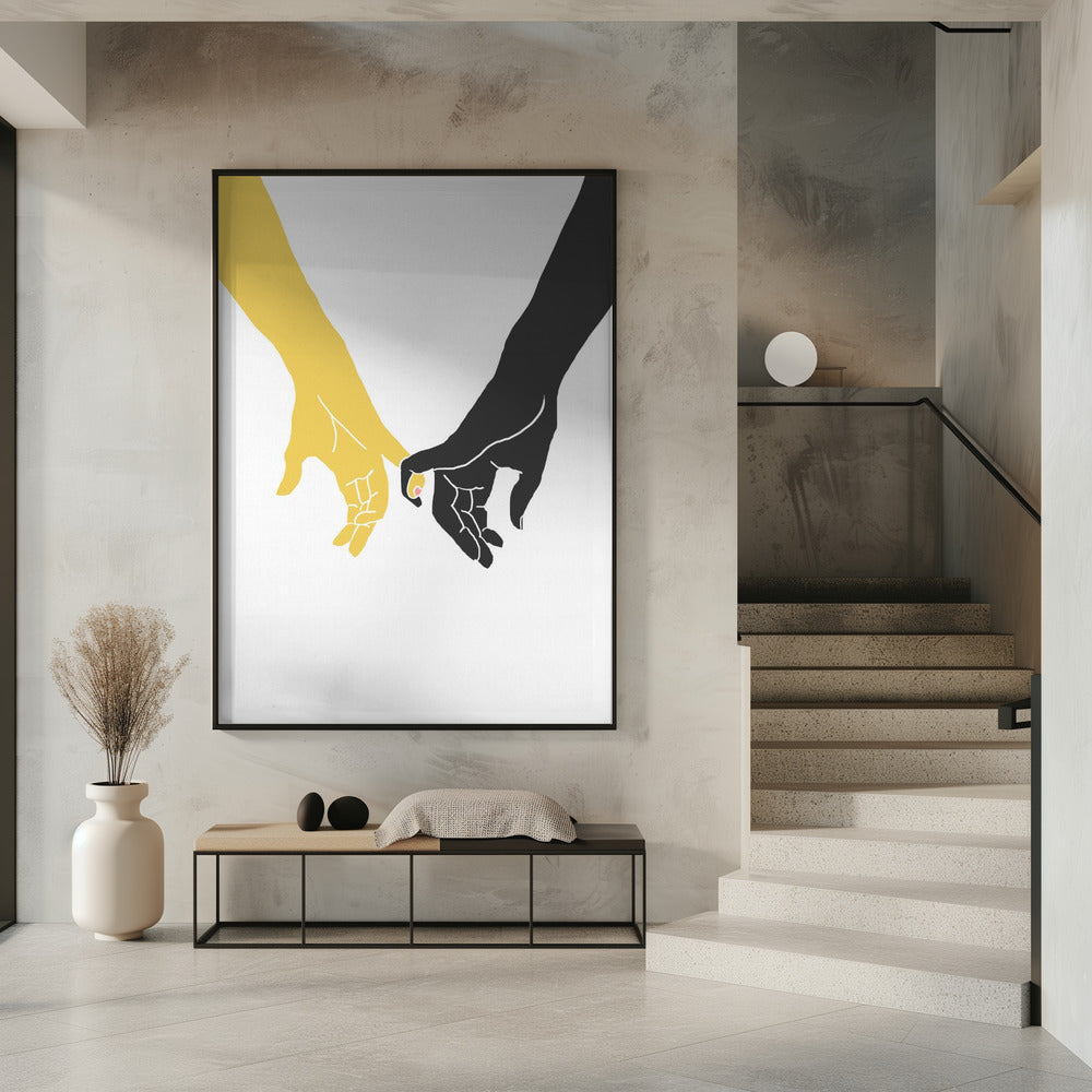 Handen Pinky | Poster