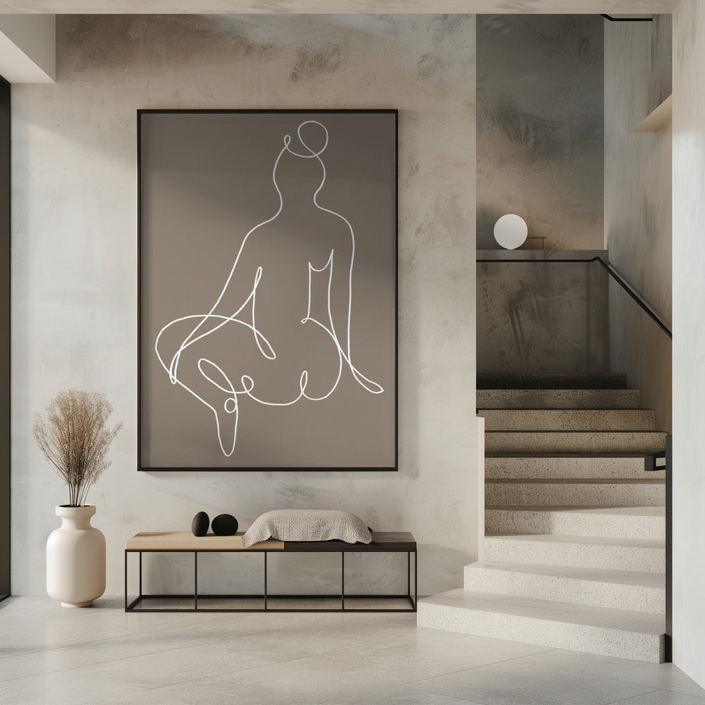 Sitting Down 02 | Poster