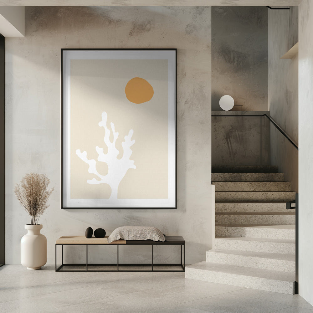 Zeewier in de zon | Poster