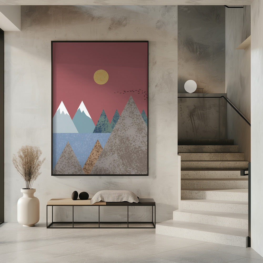 Berglandschap | Poster