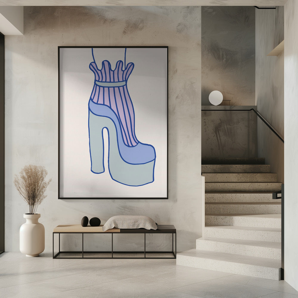 Blauwe Hak | Poster