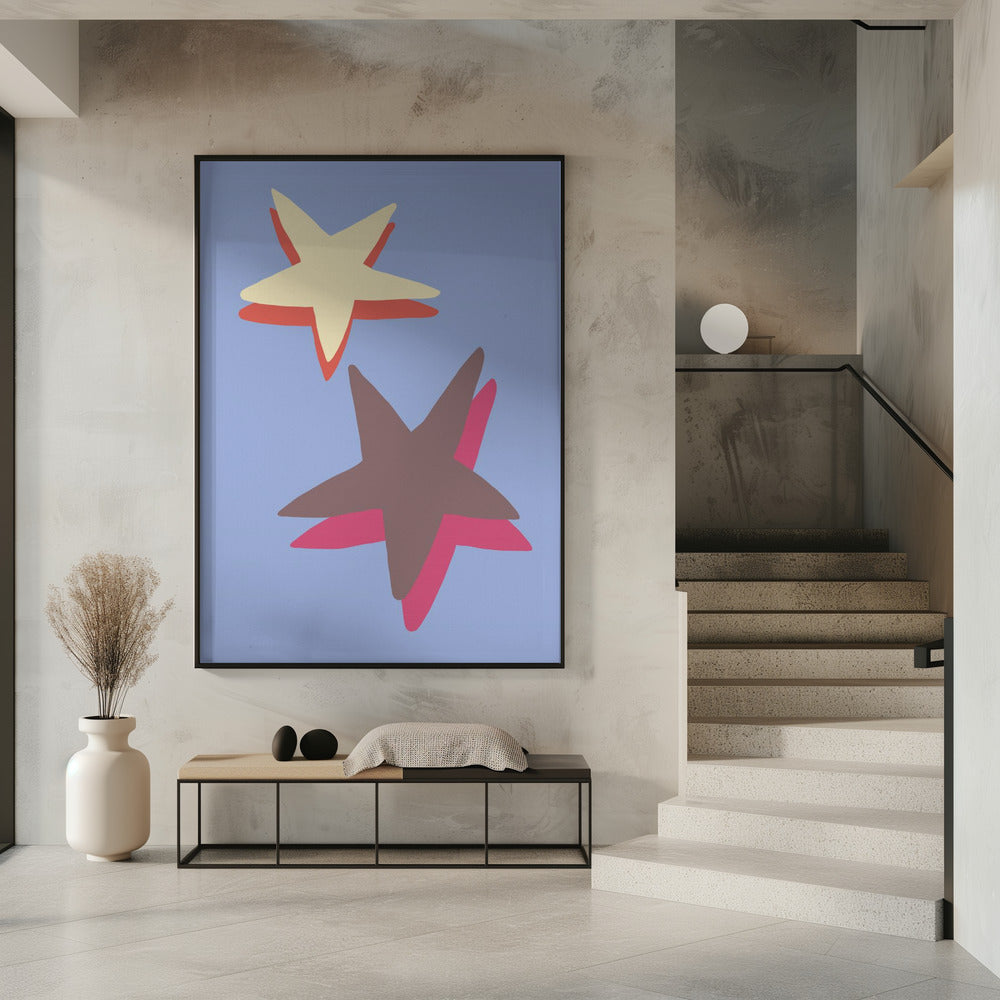 Blauwe Ster | Poster