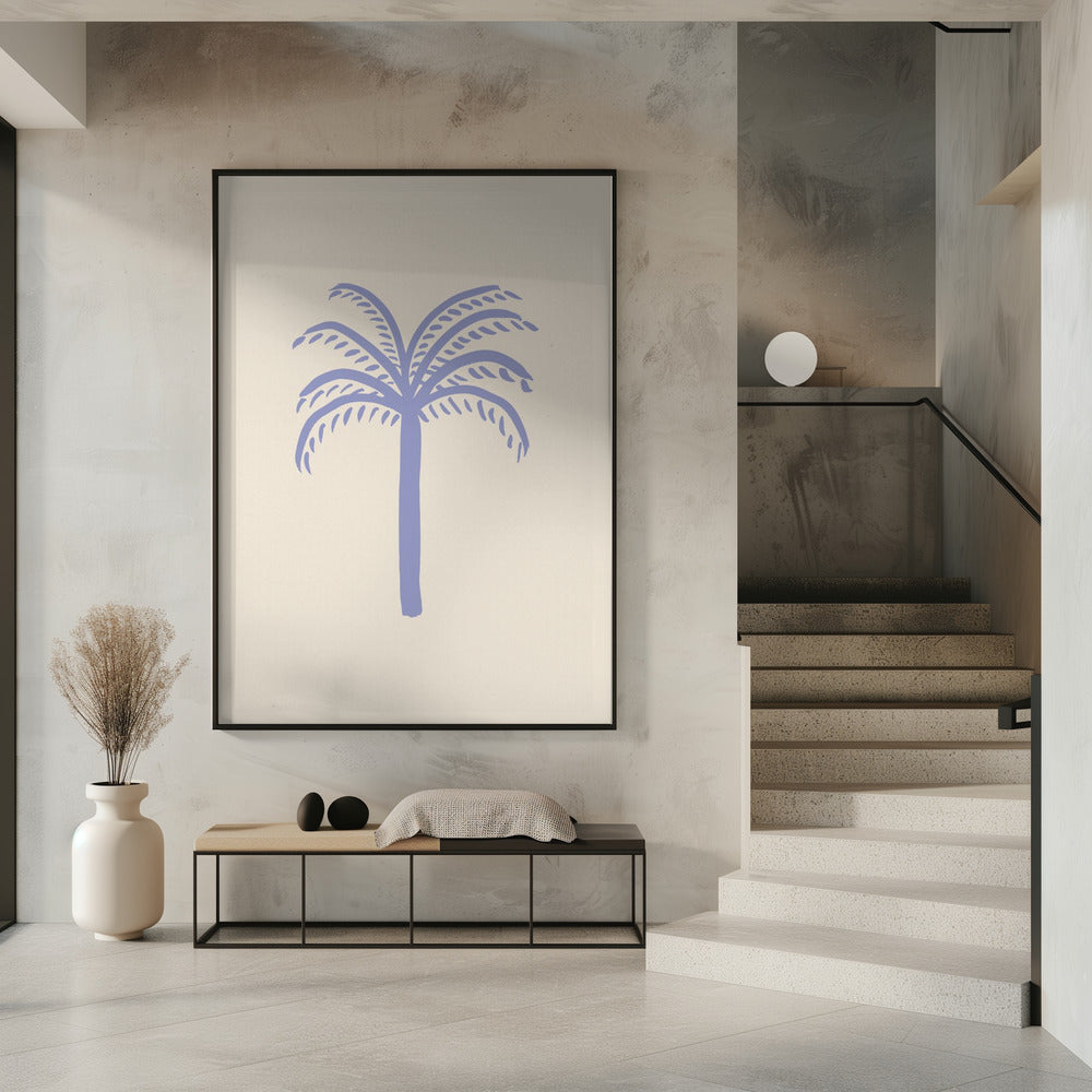 Lilac Palm | Poster
