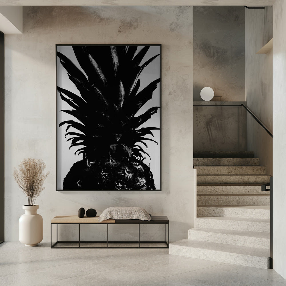 Ananas bw | Poster