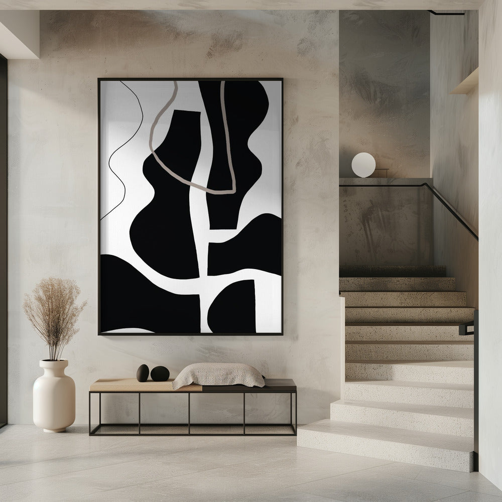 Flowing Silhouettes | Poster