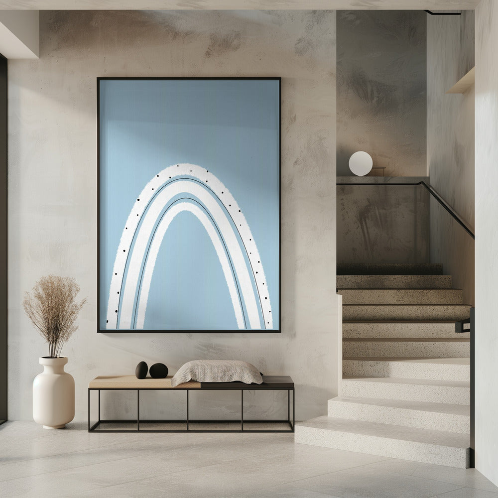 Black and White Rainbow | Poster