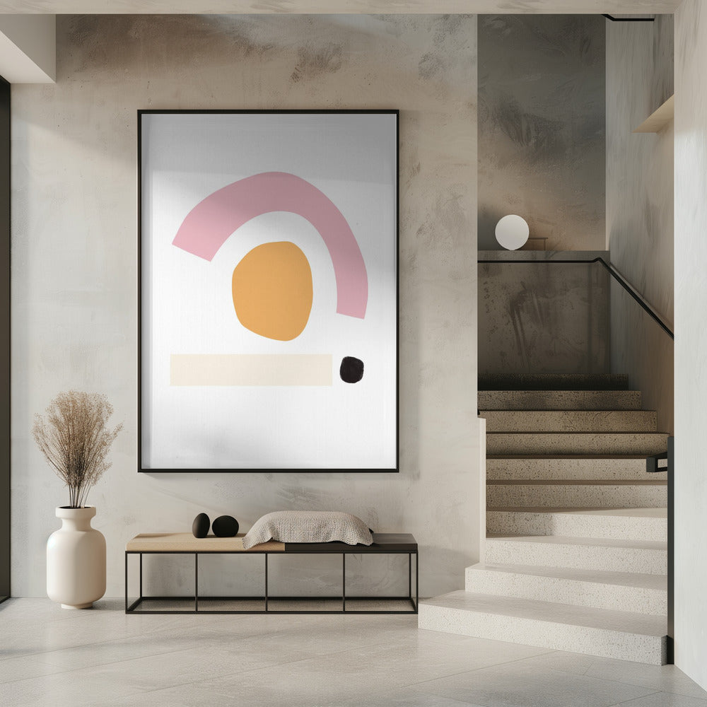 Minimalistische vormen | Poster