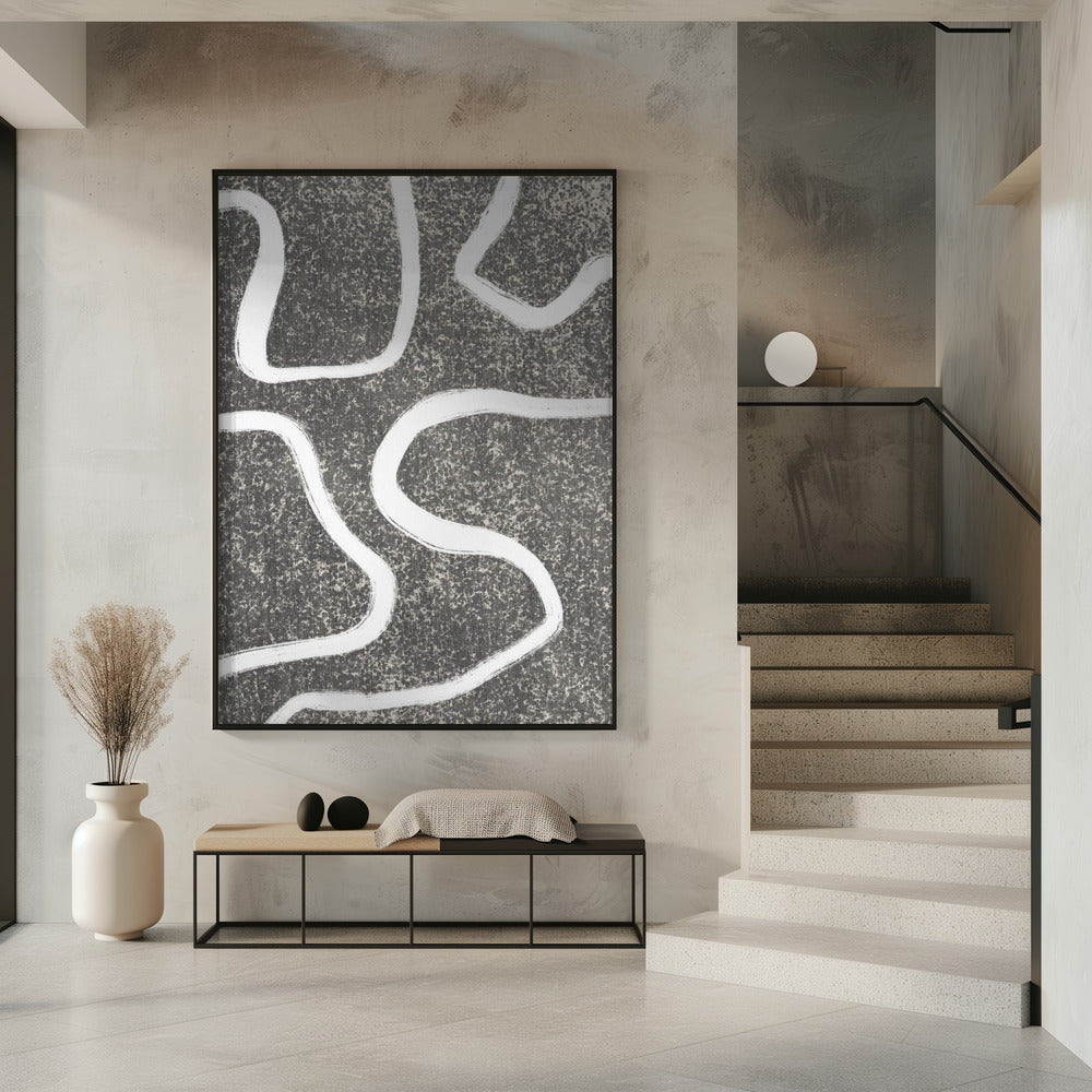 Curven in contrast | Poster