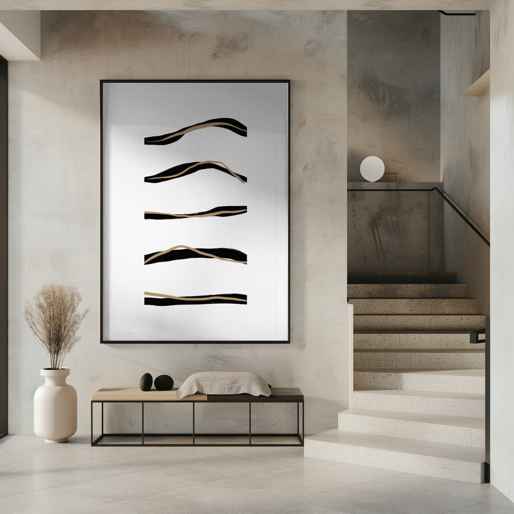 Flowing Stripes | Poster