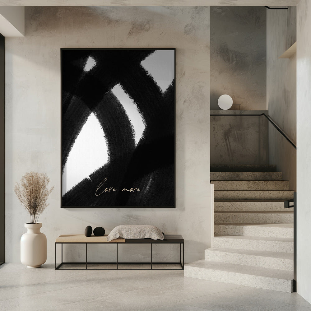 Het abstracte pad van de liefde | Poster