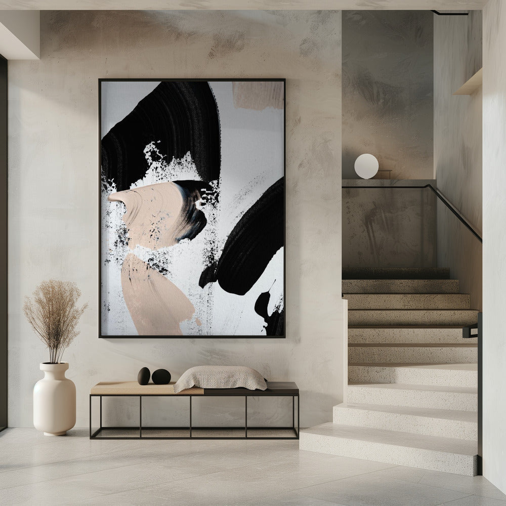 Zwart en Naakt | Poster
