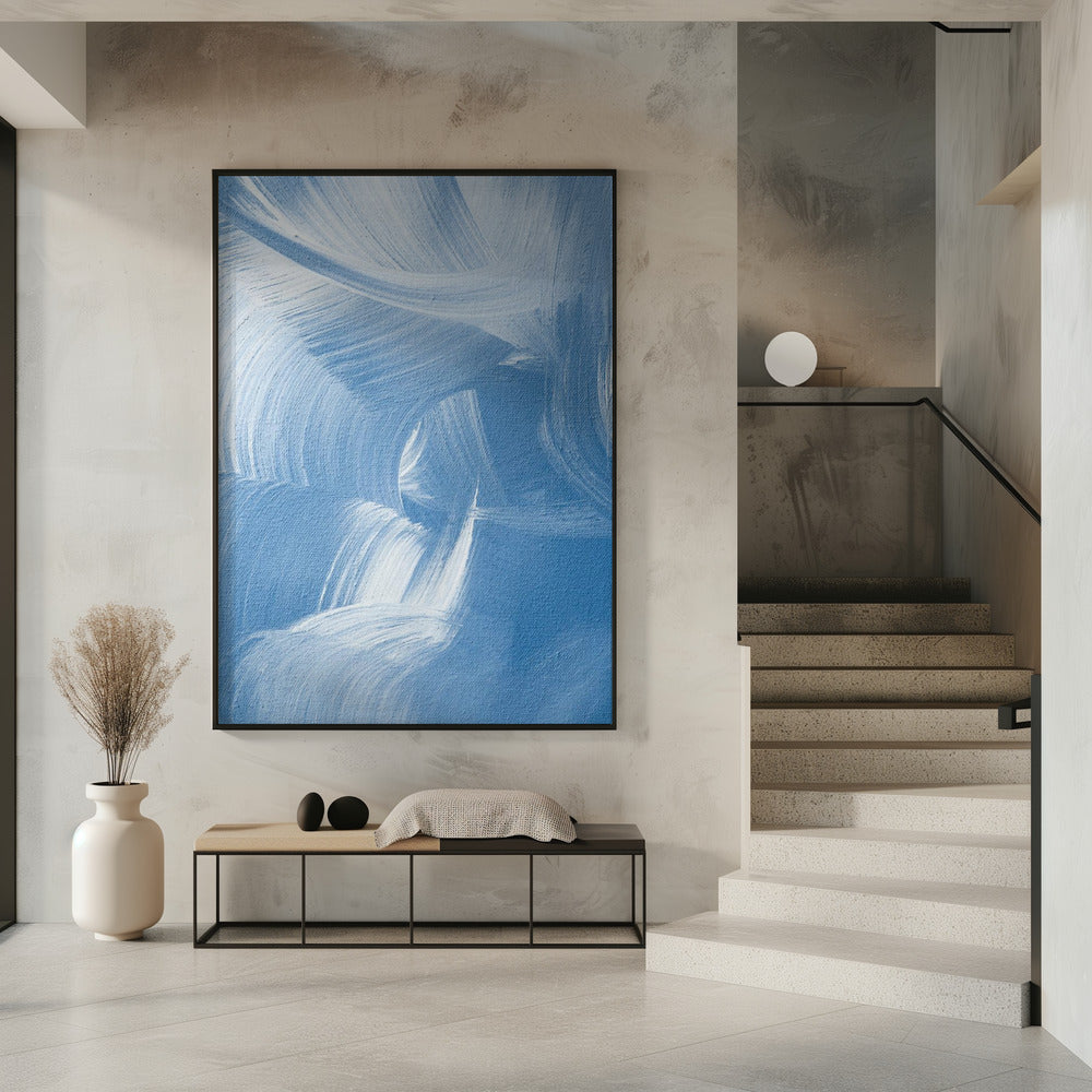 Acryl golven | Poster
