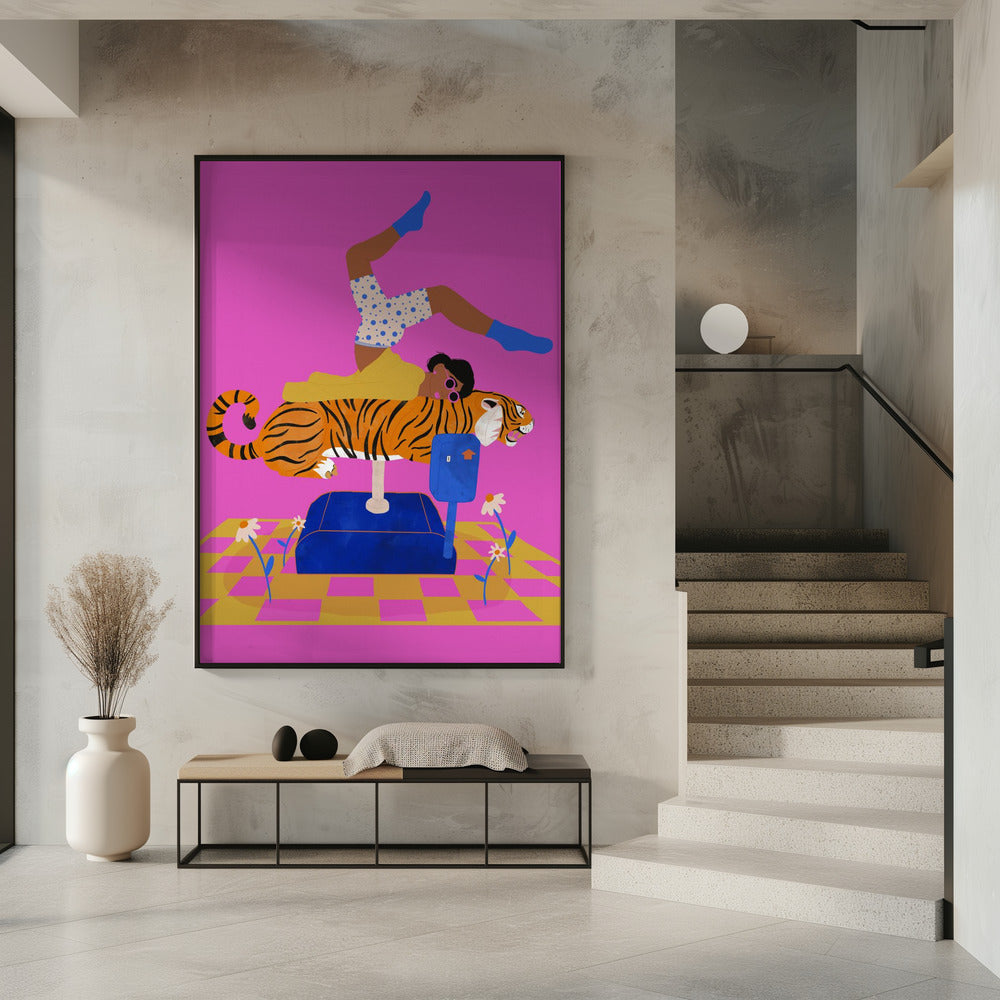 Put a tiger in your heart | Poster